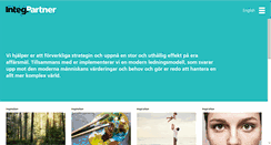 Desktop Screenshot of integpartner.com