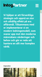 Mobile Screenshot of integpartner.com